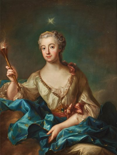 Königin Louisa Ulrika als Aurora von Francois Adrien Grasognon Latinville