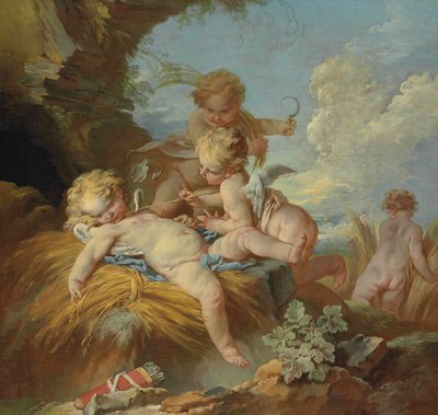 Boucher - Der Liebesgott als Schnitter, Ananoff und Wildenstein, 63 von François Boucher
