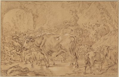 Rückkehr zur Herde von François Boucher