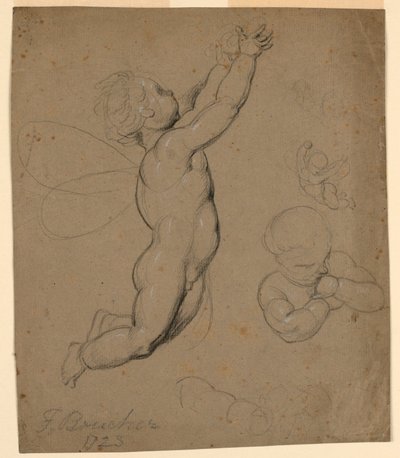 Studien von Putti von François Boucher