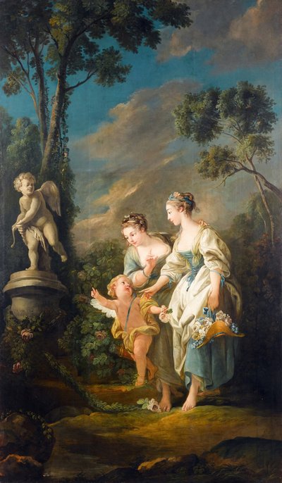 Das Opfer an die Liebe von François Boucher