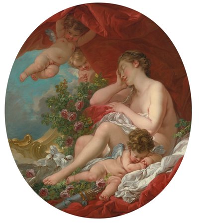 Der Schlaf der Venus von François Boucher