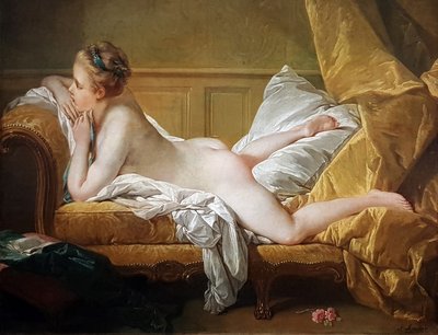 weiblicher Akt von François Boucher