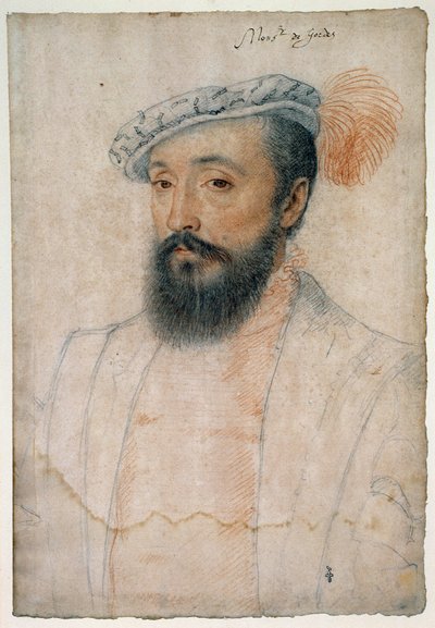 Porträt von Monsignore von Gordes (1513 - 1578) von François Clouet