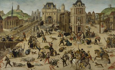 Das Massaker am Bartholomäustag von Francois Dubois