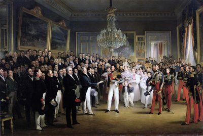 Die Kammer der Abgeordneten im Palais Royal ruft den Herzog von Orleans, 7. August 1830 von François Joseph Heim