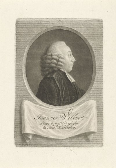 Porträt von Joannes Willmet von François Joseph Pfeiffer (I)