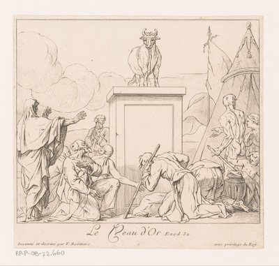 Anbetung des Goldenen Kalbs von François Roëttiers (I)