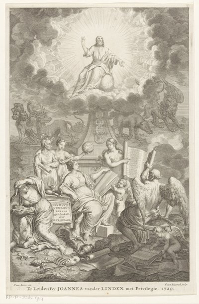 Allegorie auf Altes und Neues Testament von François van Bleyswijck