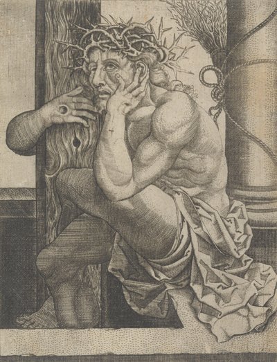 Christus als der Schmerzensmann, ca. 1522-25 von Frans Crabbe van Espleghem