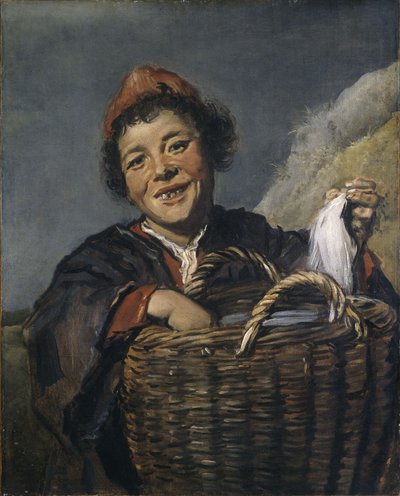 Ein Fischerjunge von Frans Hals