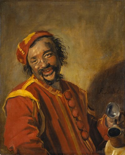 Der lustige Zecher / Herr Peeckelhaering von Frans Hals