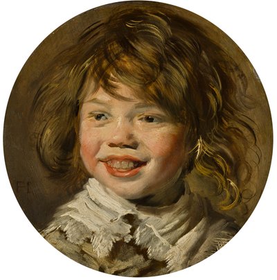 Lachender Junge von Frans Hals