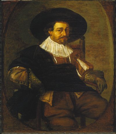 Porträt eines Mannes von Frans Hals