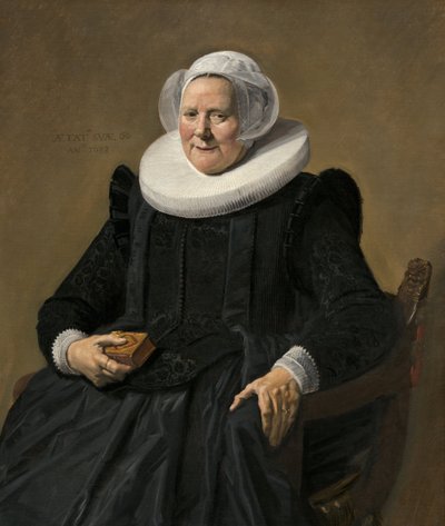 Porträt einer Frau von Frans Hals