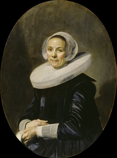 Porträt einer Frau von Frans Hals