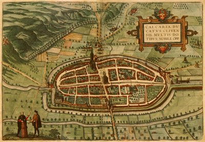 Kalkar Braun Hogenberg 1575 von Frans Hogenberg