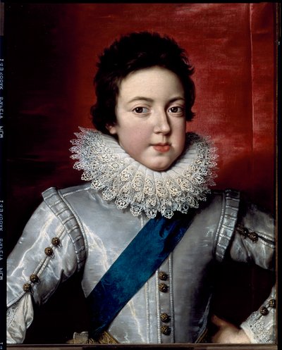 Porträt von Ludwig XIII., König von Frankreich und Navarra, ca. 1616 von Frans II Pourbus