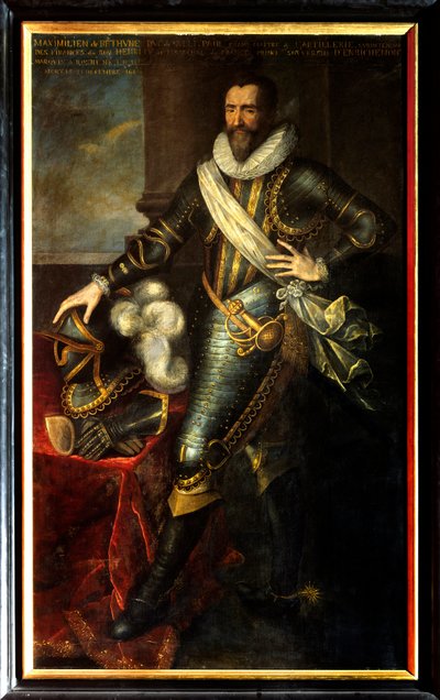 Porträt von Maximilian de Béthune, Herzog von Sully (1559-1641) von Frans II Pourbus