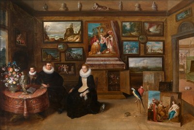 Die Gemäldesammlung von Sebastian Leerse, um 1610 von Frans II the Younger Francken