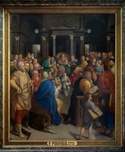 Zentraltafel des Triptychons 