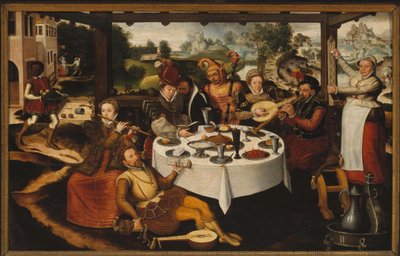 Das Gleichnis vom verlorenen Sohn von Frans Pourbus the Elder
