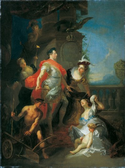 Verherrlichung von Kaiser Joseph II. von Franz Anton Maulbertsch