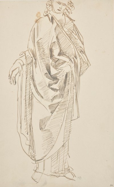 Studie zum Hl. Johannes von Franz Barwig d. Ä.
