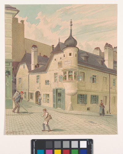 7., Faßziehergasse 2 / Gardegasse 3 - Fasszieherhaus von Franz Gerasch