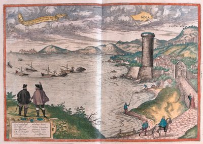 Gaeta, Italien (Gravur) von Franz Hogenberg