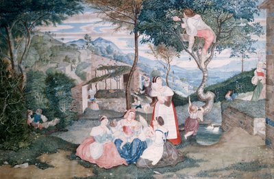 Italienisches Landleben von Franz Horny