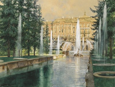 Peterhof, 1898 von Franz Kopallik