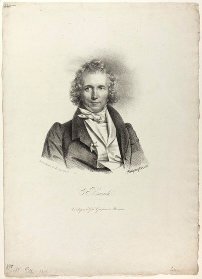 Porträt des Bildhauers Rauch von Franz Krüger