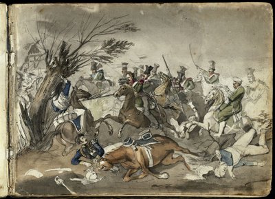 Schlachtszene von Franz Krüger