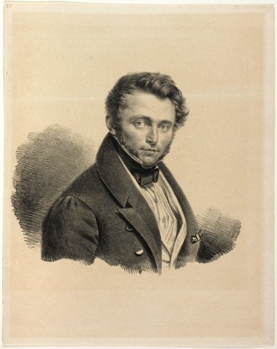 Selbstporträt von Franz Krüger
