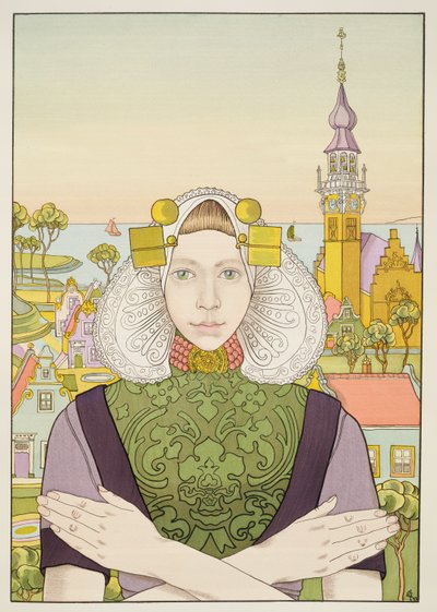 Holländisches Mädchen, 1897, aus L