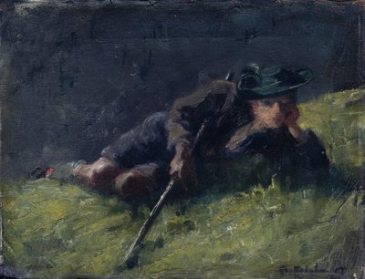 Hirtenjunge von Franz Marc