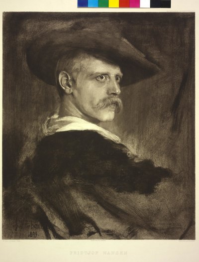 Fridtjof Nansen, Gemälde von Franz von Lenbach von Franz Seraph von Lenbach
