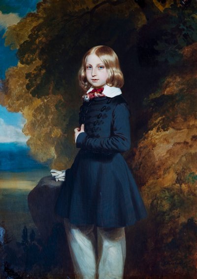Porträt von Prinz Philippe, Graf von Flandern von Franz Xaver Winterhalter