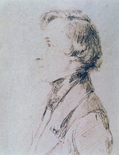 Porträt von Frederic Chopin von Franz Xaver Winterhalter