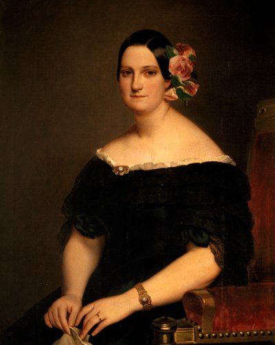 Porträt von Maria Christina von Zwei Sizilien von Franz Xaver Winterhalter