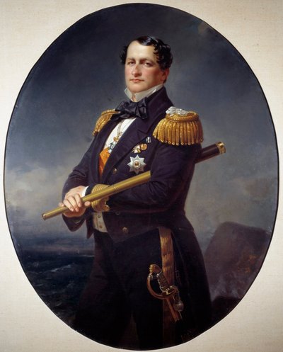Porträt eines Admirals von Franz Xaver Winterhalter