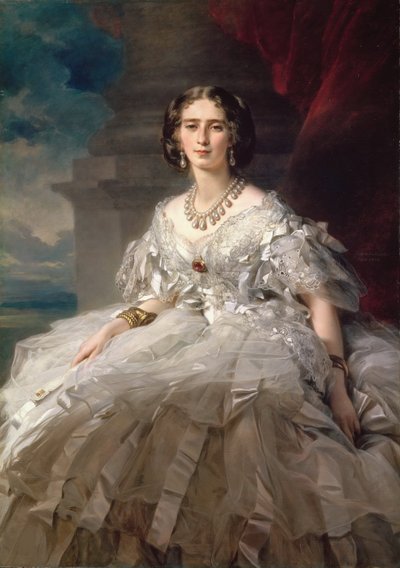 Porträt der Prinzessin Tatiana Yusupova von Franz Xaver Winterhalter