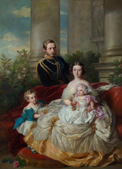 Die Familie des Kronprinzen und der Kronprinzessin Friedrich Wilhelm von Preußen von Franz Xaver Winterhalter