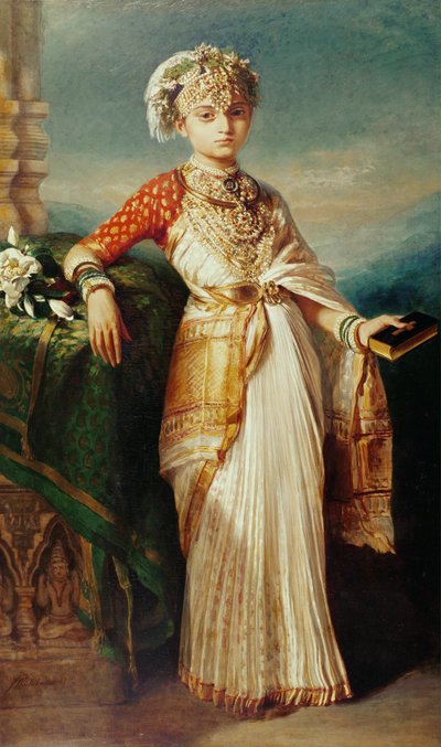 Die Maharani Dulep Singh von Franz Xaver Winterhalter