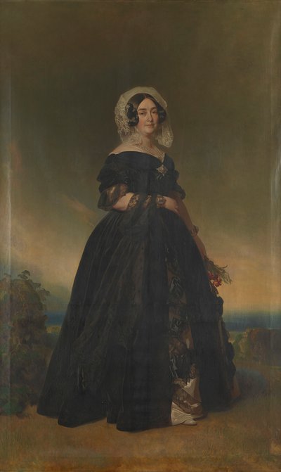 Victoria, Herzogin von Kent (1786-1861) von Franz Xaver Winterhalter