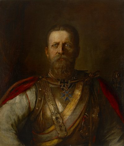 Kronprinz Friedrich Wilhelm, später Friedrich III., Deutscher Kaiser und König von Preußen von Franz von Lenbach