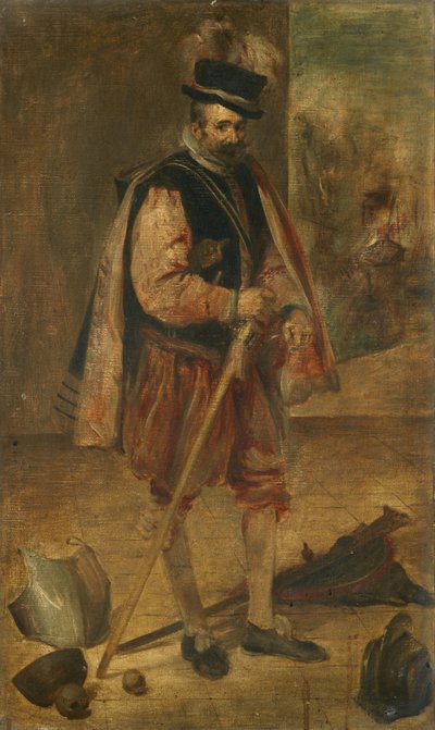 Hofnarr Philipps IV. von Spanien, Kopie nach Velázquez