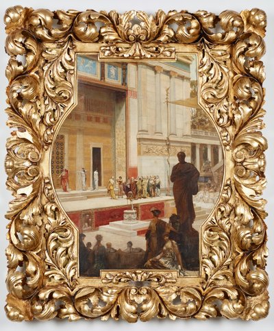 Das Dionysostheater in Athen von Franz von Matsch