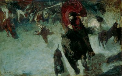 Die wilde Jagd von Franz von Stuck
